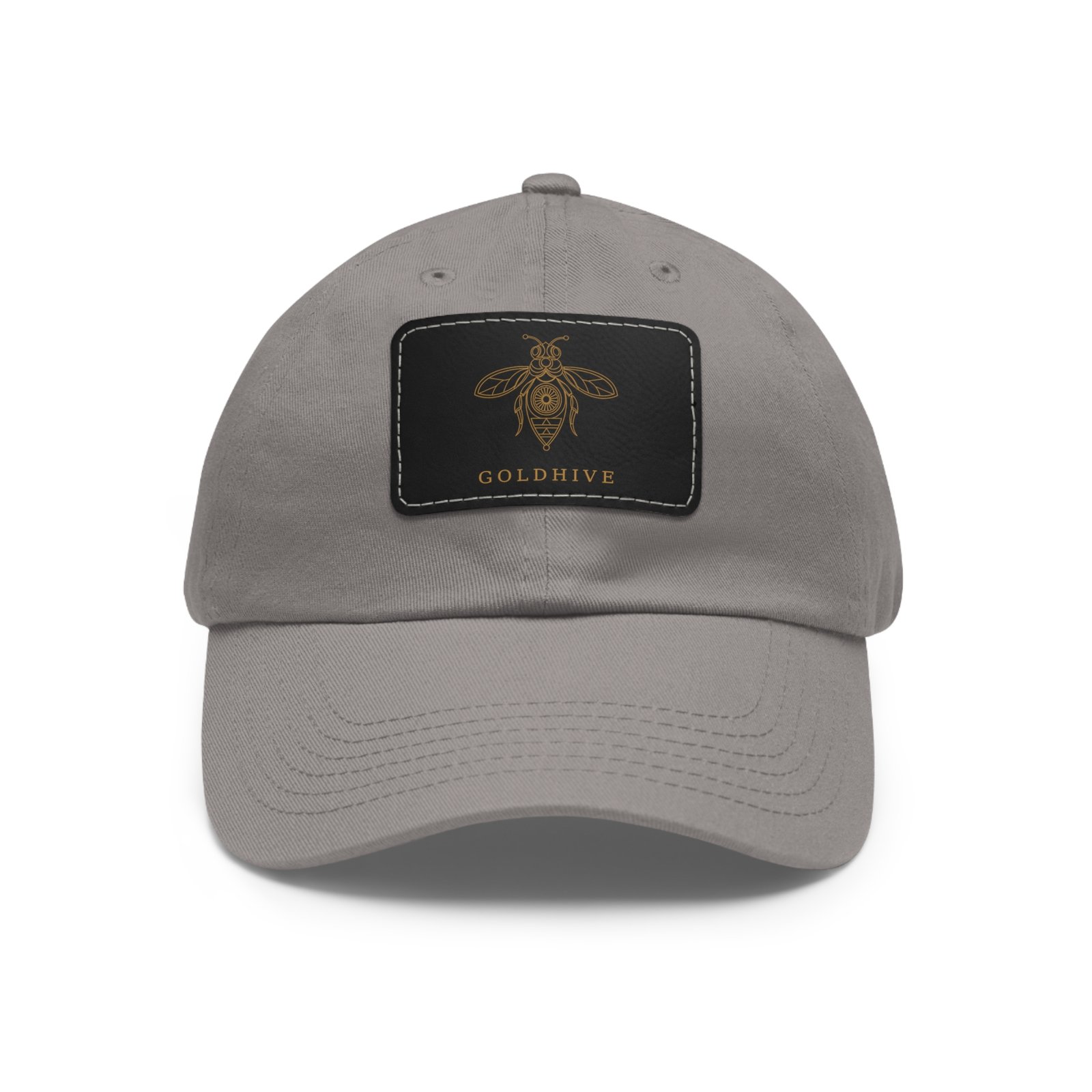 Goldhive Grey Logo Cap